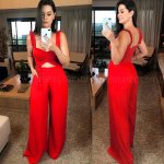 Calça Pantalona – Vermelho