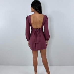 Vestido Tayla - Marrom - Image 5