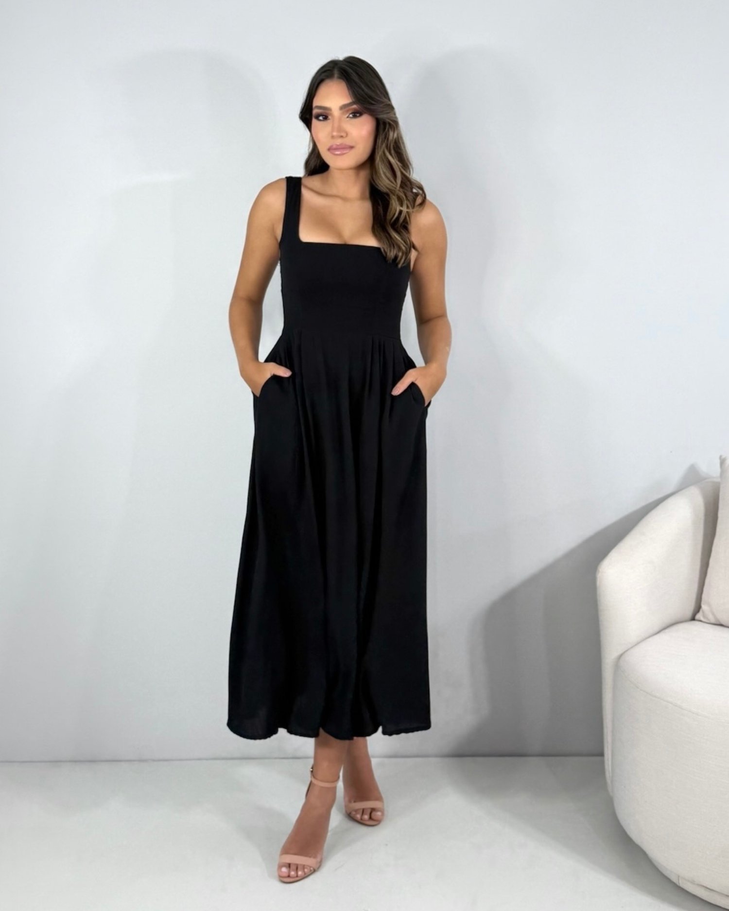 Vestido Samanta - Preto - Image 2