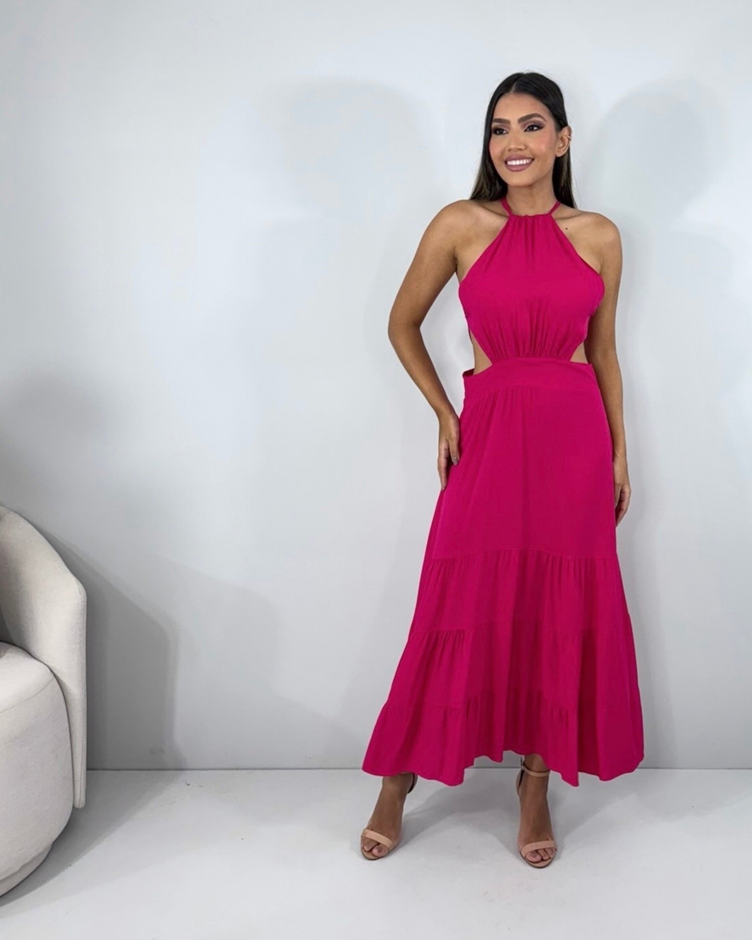 Vestido Estefane - Pink - Image 3