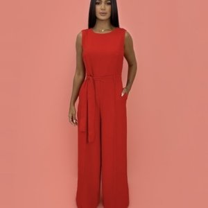 Macacão Celina - Vermelho - Image 2