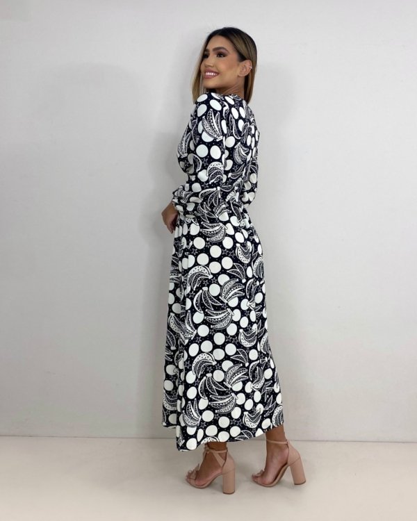 Vestido Clara - Estampa Banana