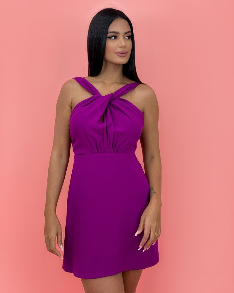 Vestido Sandra - Roxo - Image 1