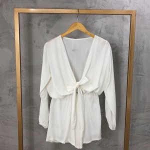 Macaquinho Andressa - Branco - Image 1