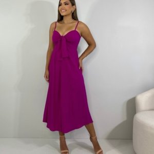 Vestido Karita - Fúcsia - Image 2