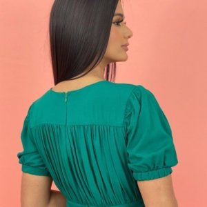 Vestido Clarice - Verde Amazônia - Image 2