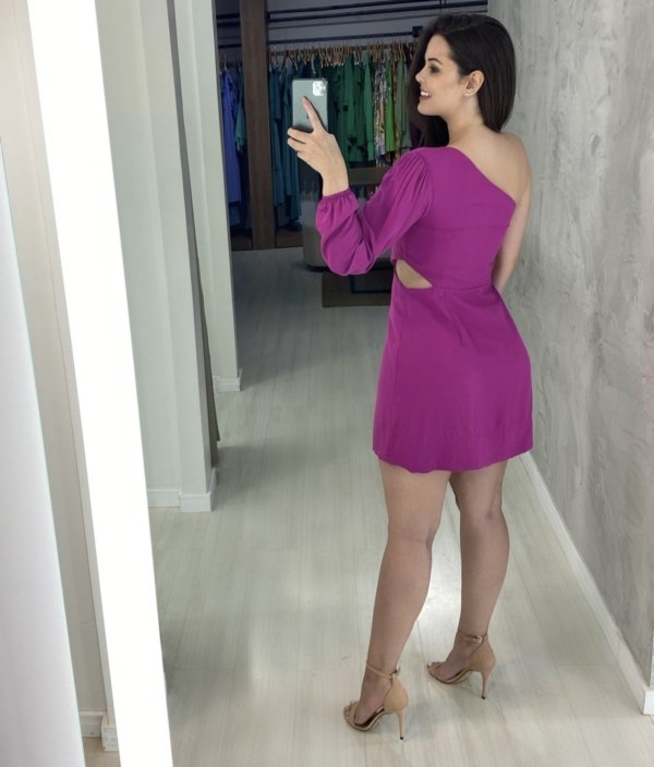 Vestido Luna - Fúcsia