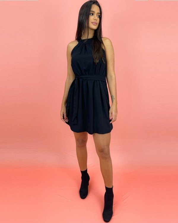 Vestido Daiane - Preto