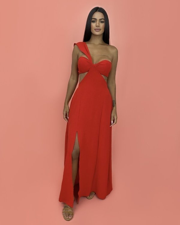 Vestido Antonela - Vermelho