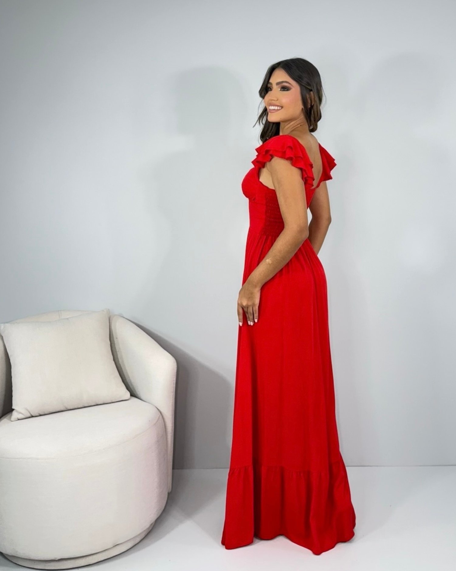 Vestido Isla - Vermelho - Image 8