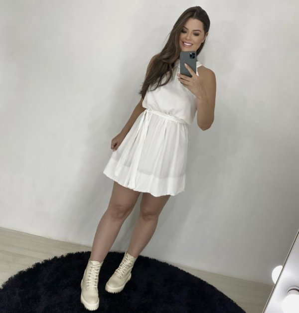 Vestido Daiane - Offwhite