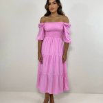 Vestido Juliana – Rosa Bebê