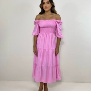 Vestido Juliana - Rosa Bebê - Image 1