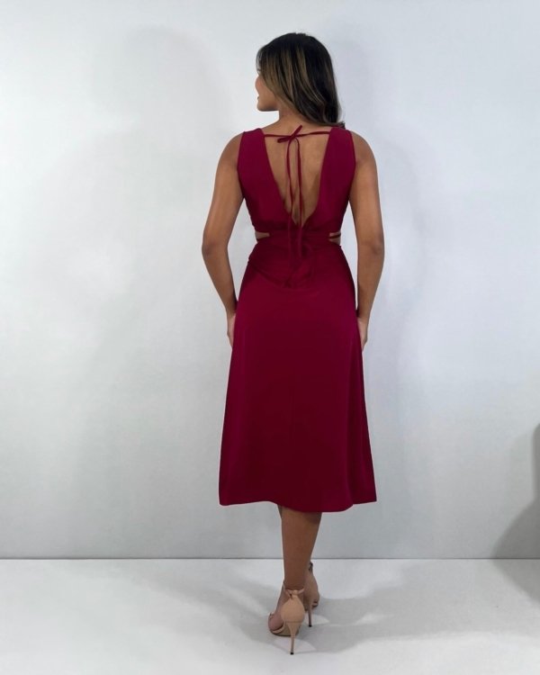 Vestido Aysha - Marsala