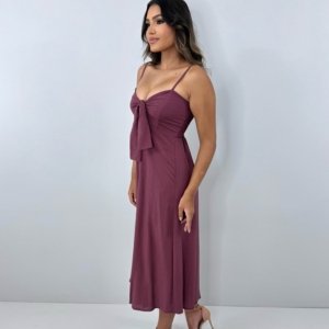 Vestido Karita - Marrom - Image 3