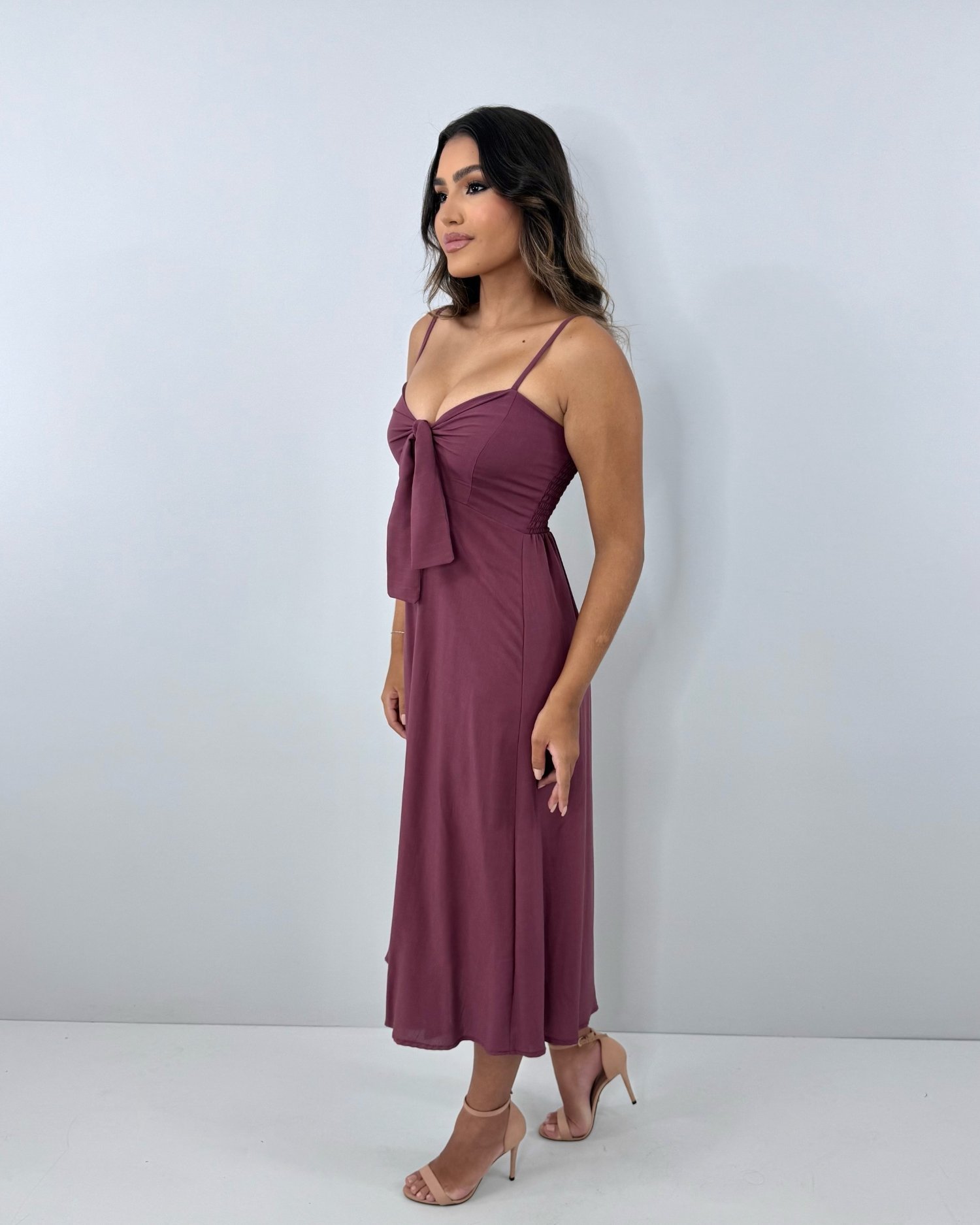 Vestido Karita - Marrom - Image 3