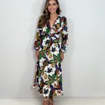 Vestido Clara – Estampa Tropicália