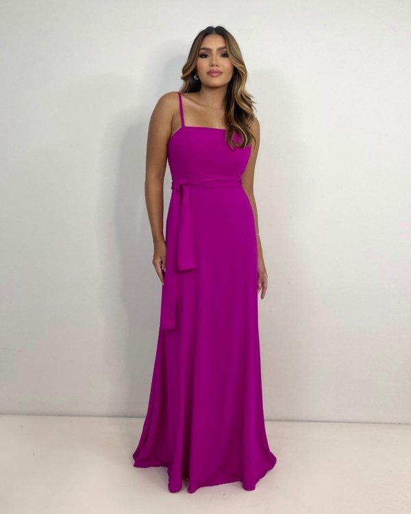 Vestido Lina - Fúcsia