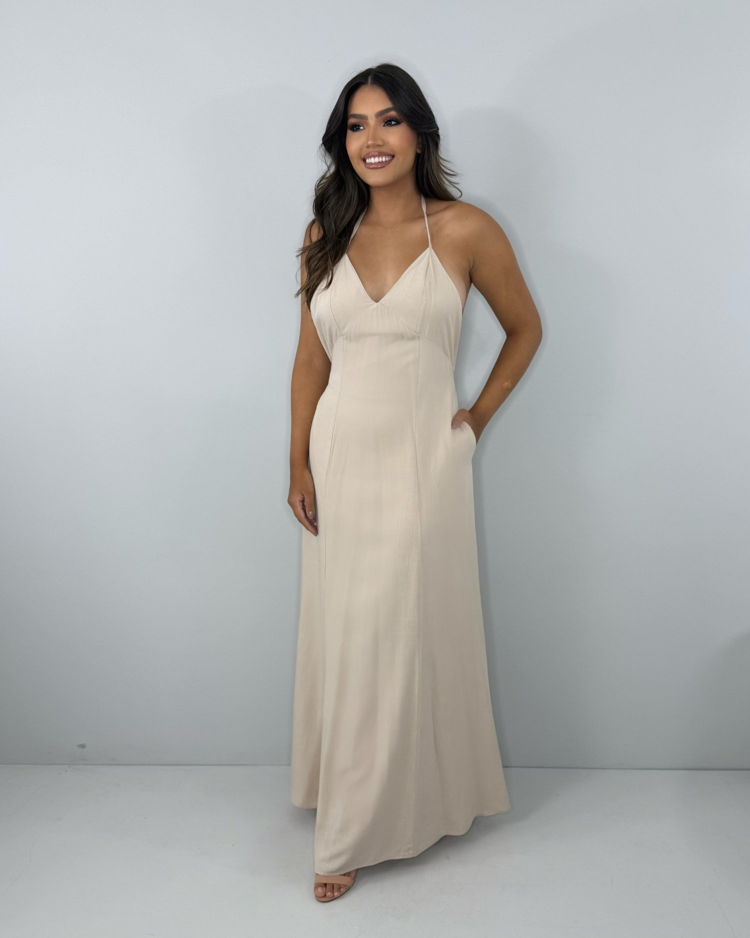 Vestido Victória - Nude - Image 1