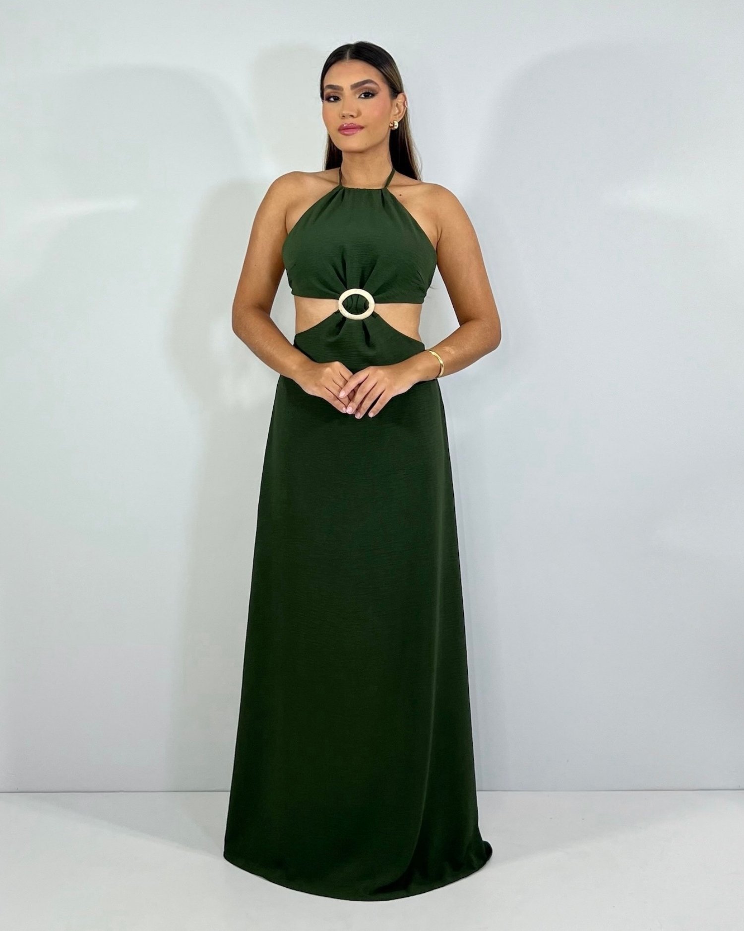 Vestido Melinda - Verde Militar - Image 2