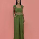 Conjunto Pantalona Samira – Folhagem