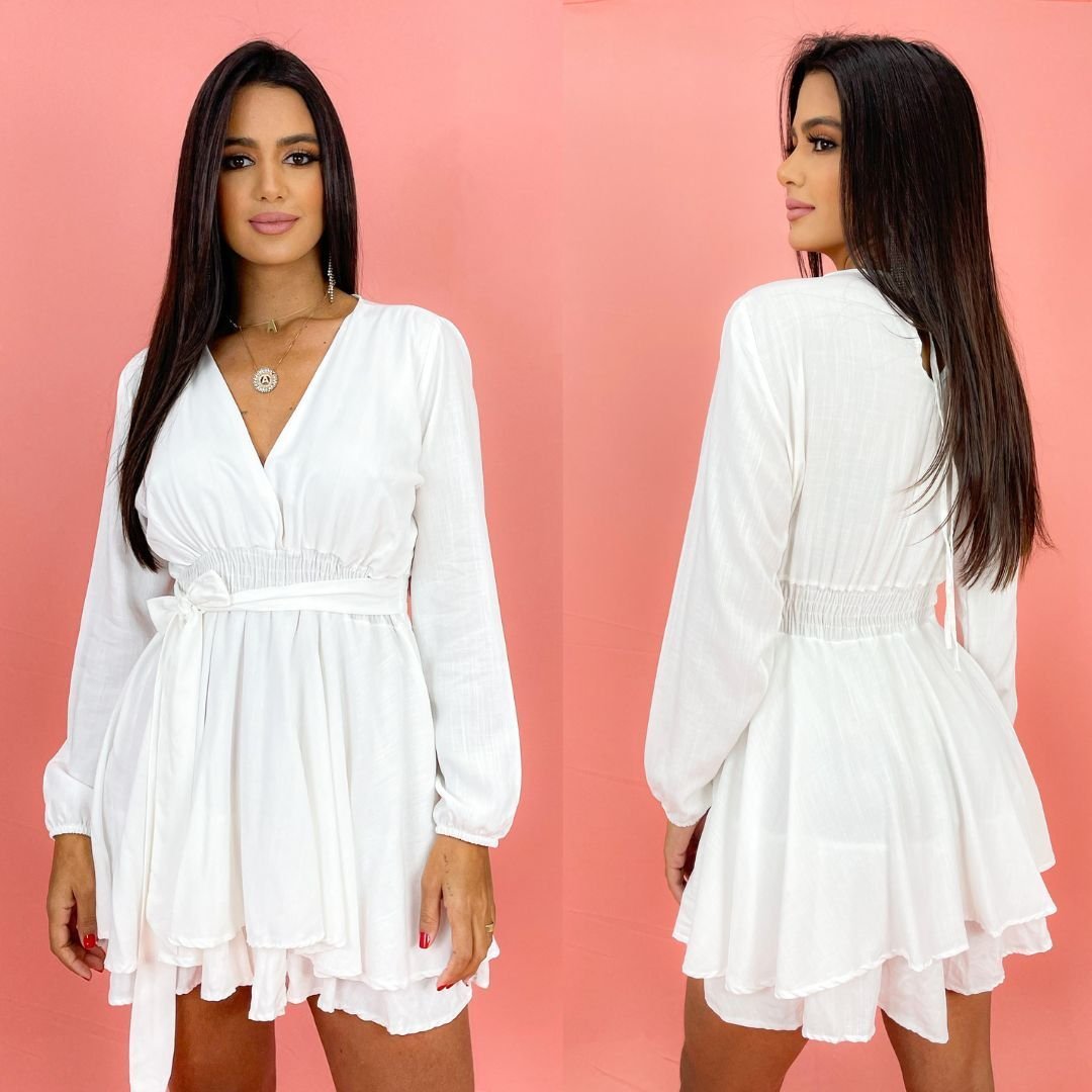 Macaquinho Raiany - Branco - Image 2