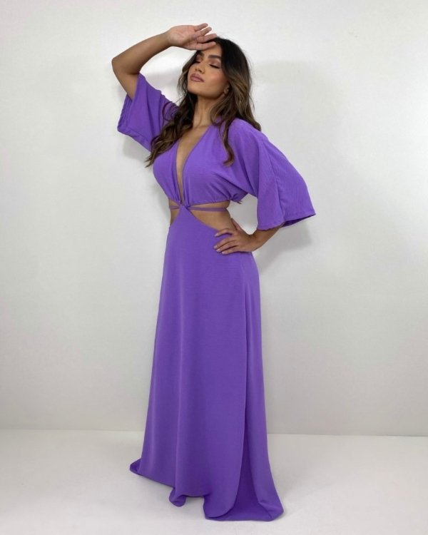 Vestido Cibele - Lilás
