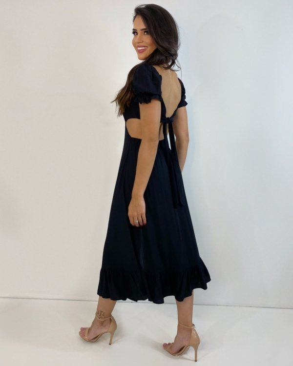 Vestido Jasmin - Preto