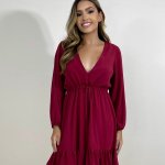 Vestido Lavínia – Marsala