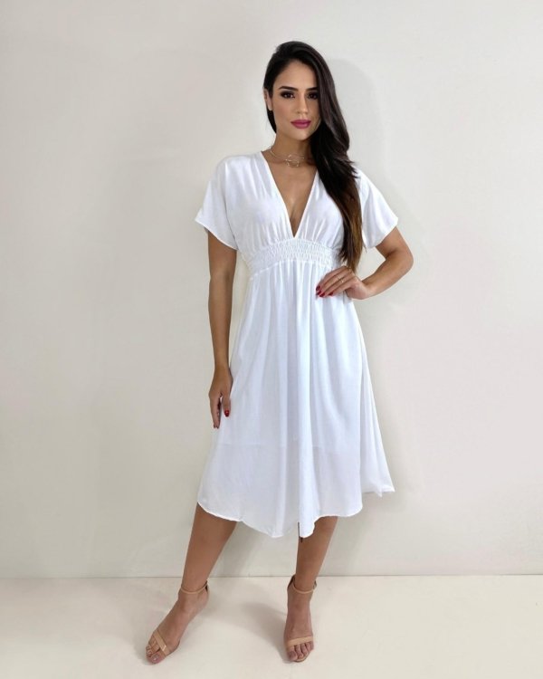 Vestido Marcela - Branco