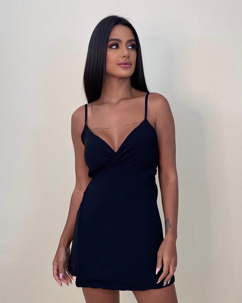 Vestido Soraia - Preto - Image 2