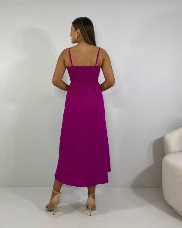 Vestido Karita - Fúcsia