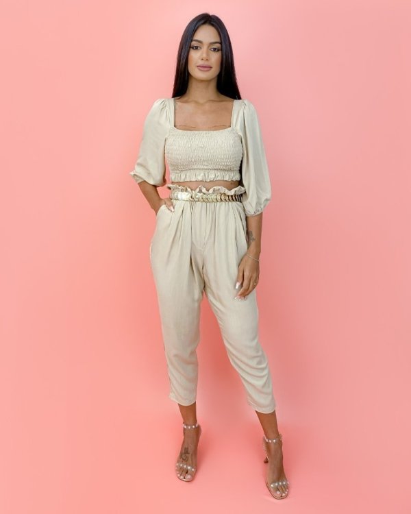 Cropped Cíntia - Nude